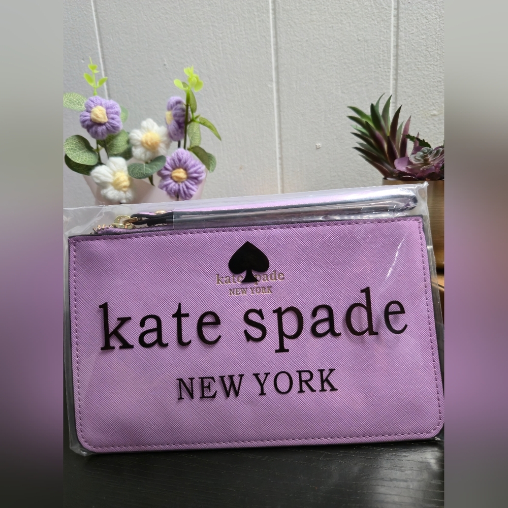 Kate Spade Purple Wrislet Wallet